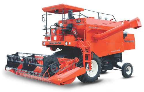 Dasmesh 3100 9 Feet-Self Propelled Mini Combine Harvester